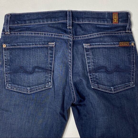 7 for All Mankind | Zippered Denim Capri’s - Picture 5 of 6